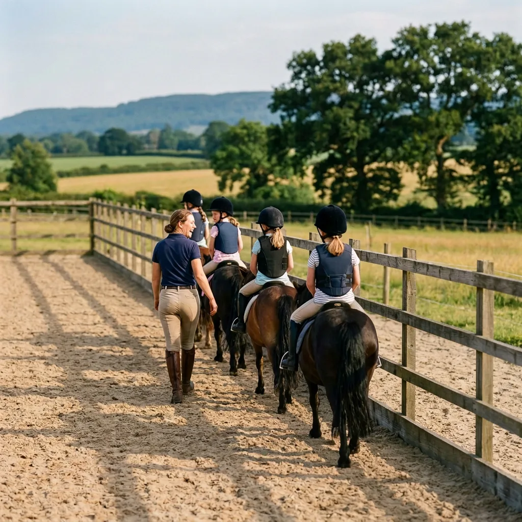 Cours de poney à Montmeyran, Drôme